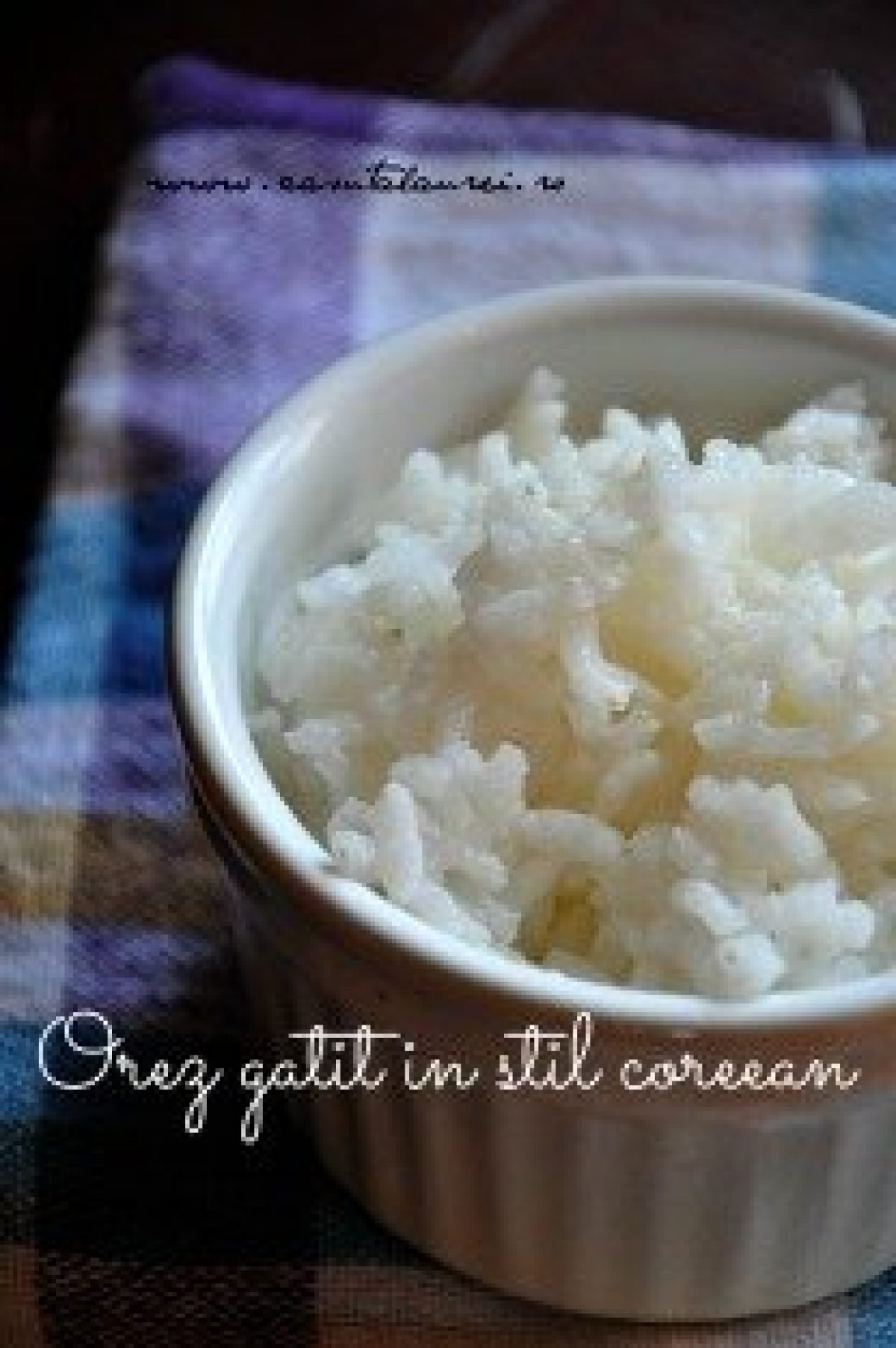 Prajitura de orez coreeana